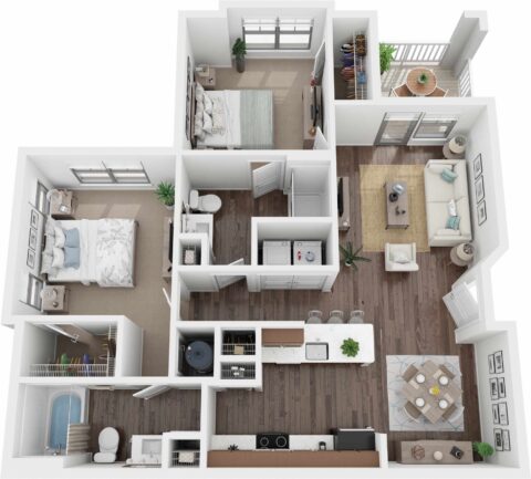 Floor plan B2A